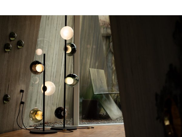 28 stem - lámpara de pie - lámpara rígida suspendida - Bocci - MINIM - lifesty sala de estar