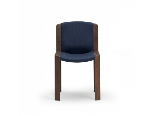 Chair 300 _ silla de nogal - tapizado azul oscuro - Karakter - MINIM