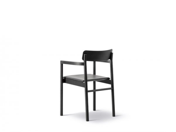 Post chair - silla de comedor - reposabrazos - fredericia - MINIM - asiento tapizado - varios colores
