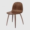 3D - silla de comedor - madera de nogal - GUBI - MINIM