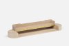 Elliot Desk Storage - cajón para escritorio - madera blanca de nogal - delaespada - Jason Miller - MINIM - cajón abierto