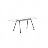 Grasshopper - Dining Table - mesa de comedor redonda - Knoll - MINIM - mármol detalles grises