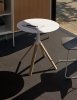 Mesa La Palma_ Fork_color blanco_patas de aluminio_mesa de oficina_mesa sala de reuniones_mesa terraza_mesa exterior_MINIM Showroom_Madrid_Barcelona