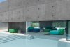 PLUS - pouf de exterior - La Palma - MINIM - lifestyle piscina