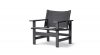The canvas chair - fredericia - MINIM - color negro
