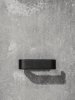 Toilet roll holder - porta rollos de papel - color negro - MENU - MINIM - composición