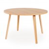 mobles114 - gracia - mesa de comedor redonda - MINIM - madera clara